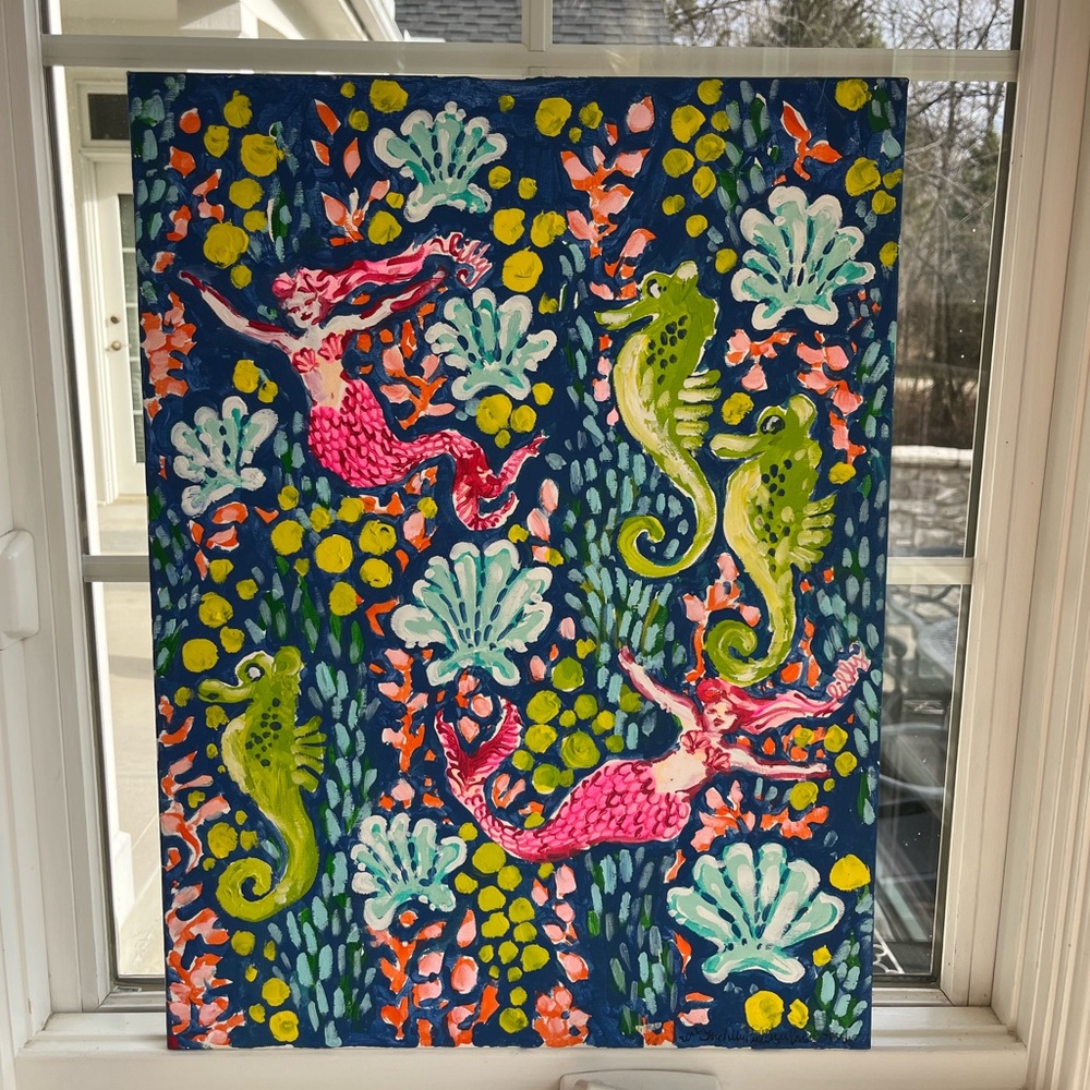 Lily Pulitzer Painting